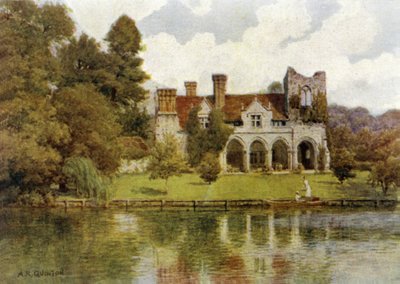 Medmenham Abbey by Alfred Robert Quinton